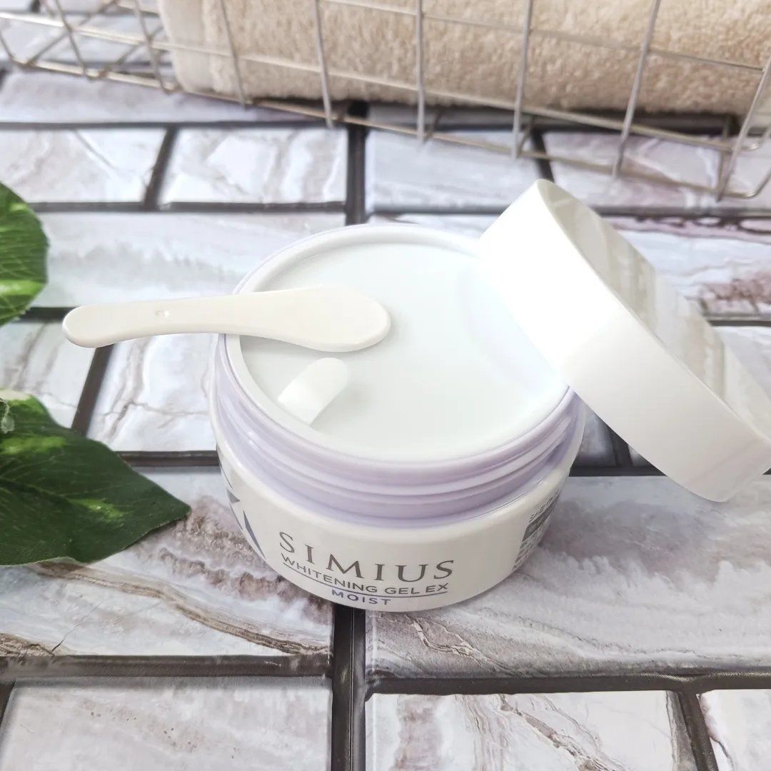 薬用ホワイトニングジェルEX モイスト（しっとり）/シミウス/オールインワン化粧品を使ったクチコミ（3枚目）