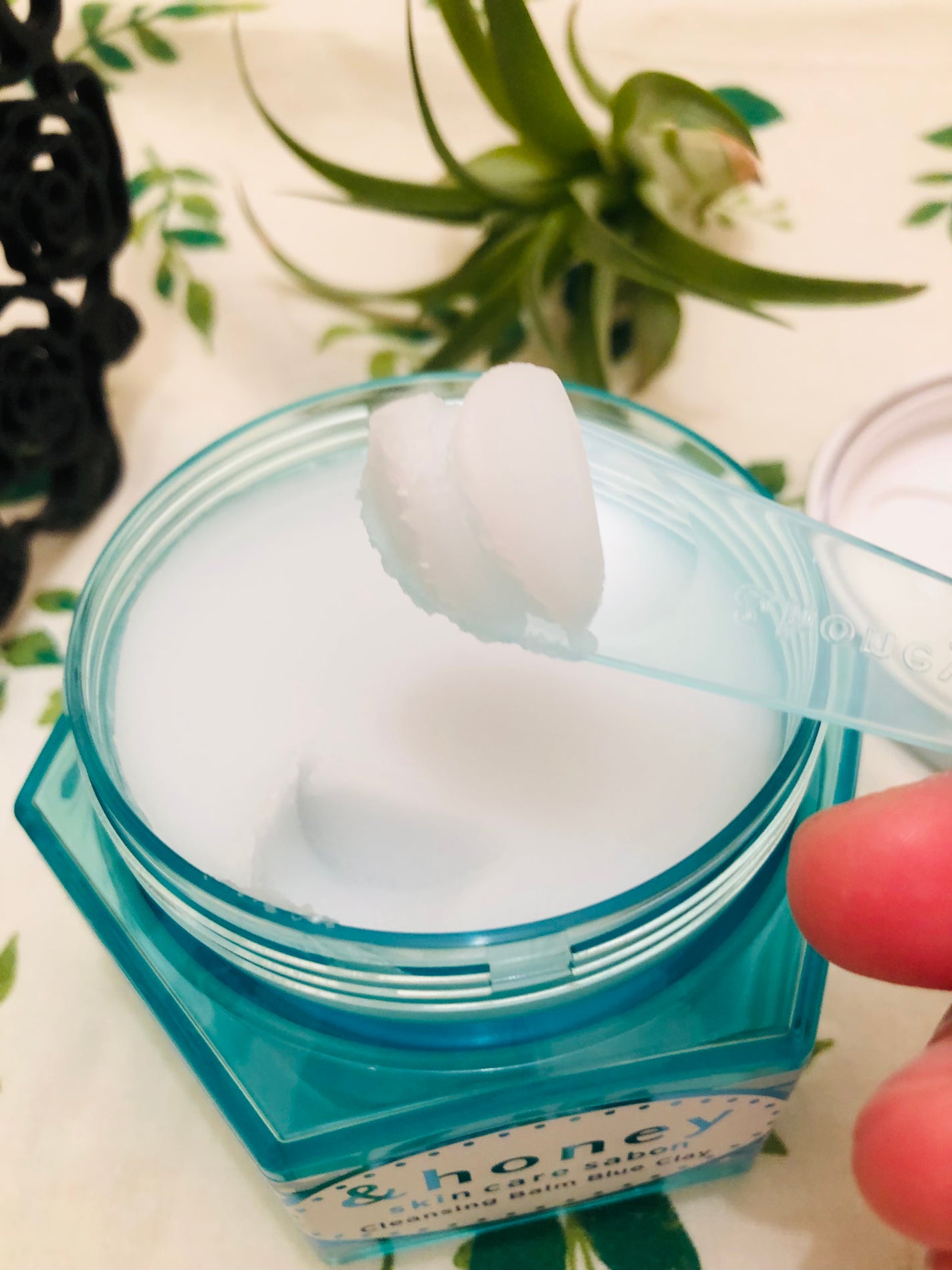 アンドハニー サボン クレンジングバーム ブルークレイ/&honey/クレンジングバームを使ったクチコミ(2枚目)