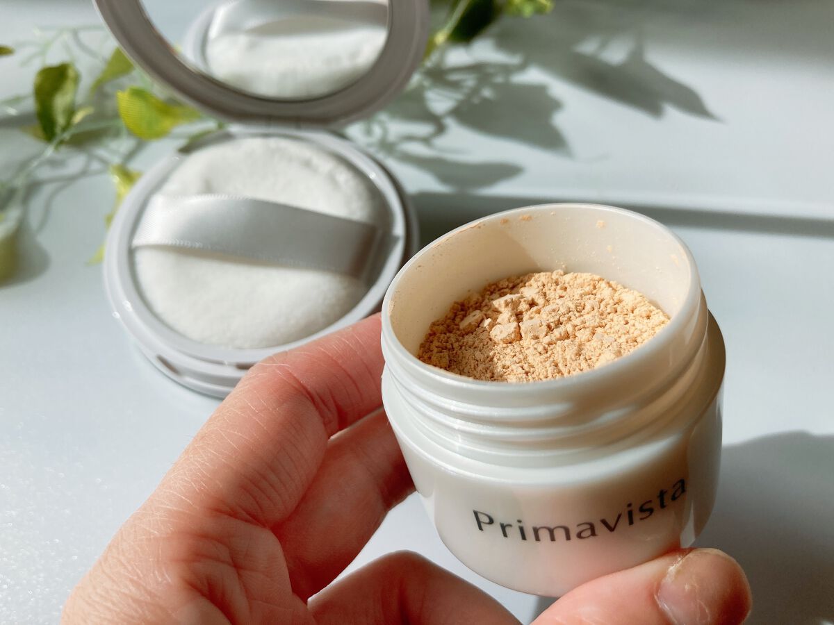 ポアレスフィクサー/プリマヴィスタ/ルースパウダーを使ったクチコミ（3枚目）