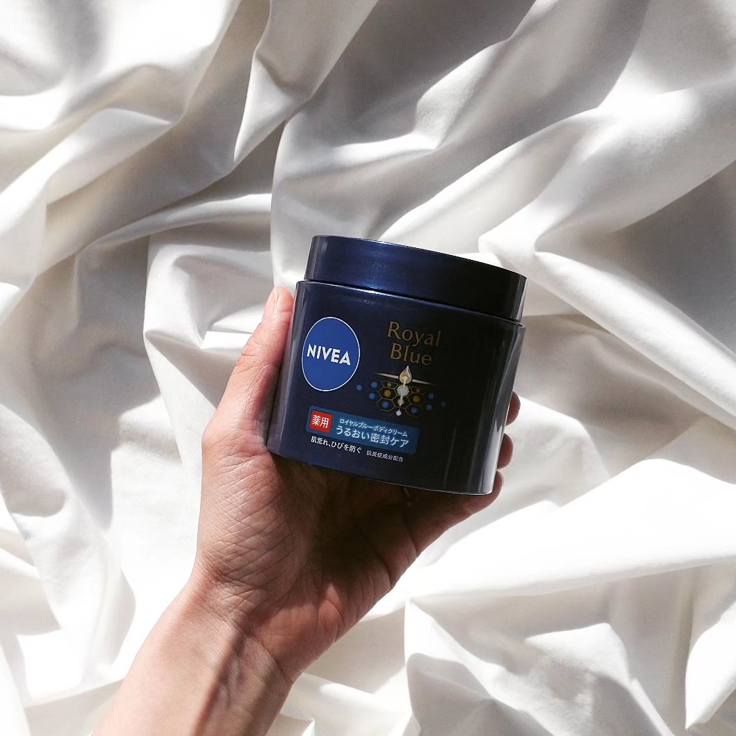 ニベア ロイヤルブルーボディクリーム うるおい密封ケア/ニベア/ボディクリームを使ったクチコミ（1枚目）