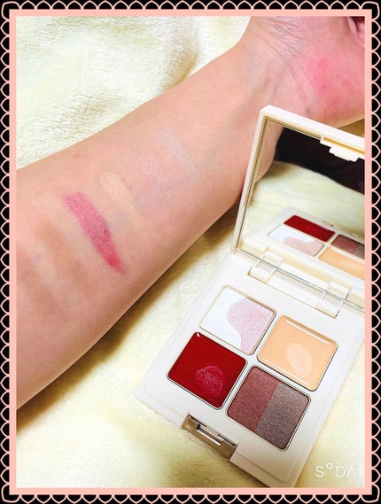 ホリデーメイクアップコレクション2021/to/one/メイクアップキットを使ったクチコミ(4枚目)