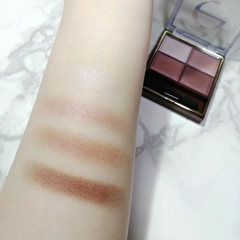 スキニーリッチシャドウ/excel/アイシャドウパレットを使ったクチコミ（2枚目）