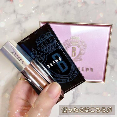 ハイライティング パウダー デュオ(LOVES RADIANCE COLLECTION)/BOBBI BROWN/ハイライトを使ったクチコミ（2枚目）