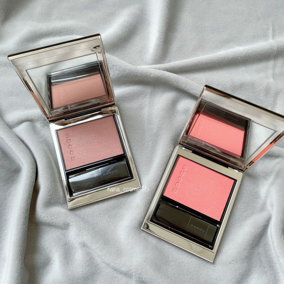 メルティング パウダー ブラッシュ/SUQQU/パウダーチークを使ったクチコミ(1枚目)