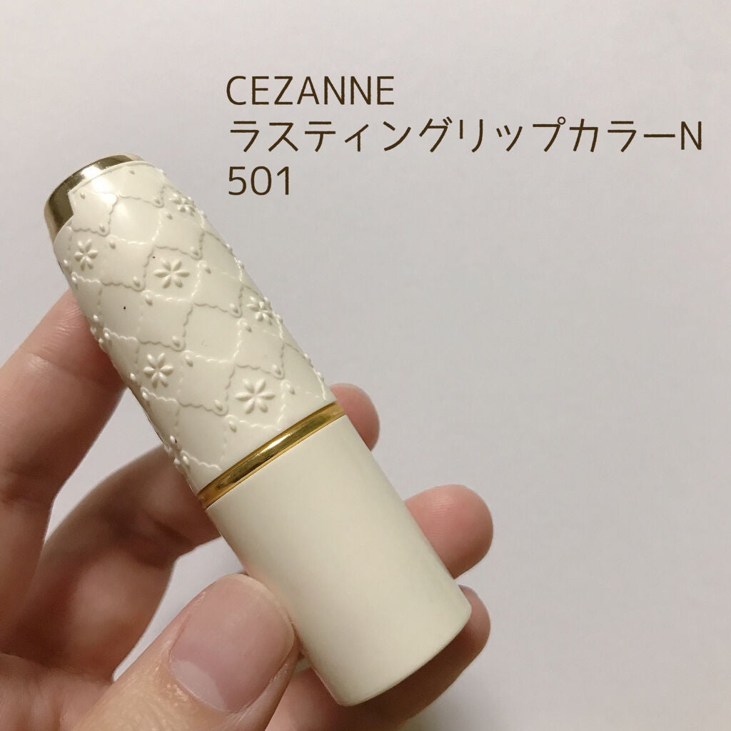 ラスティング リップカラーN/CEZANNE/口紅を使ったクチコミ(1枚目)