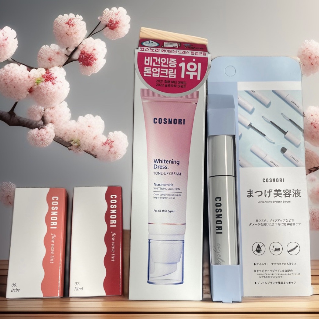 ホワイトニングドレストーンアップクリーム/COSNORI/化粧下地を使ったクチコミ（1枚目）