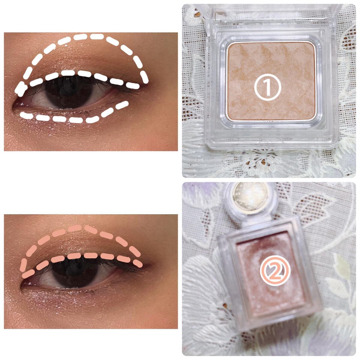 シャドーカスタマイズ/MAJOLICA MAJORCA/単色アイシャドウを使ったクチコミ(6枚目)