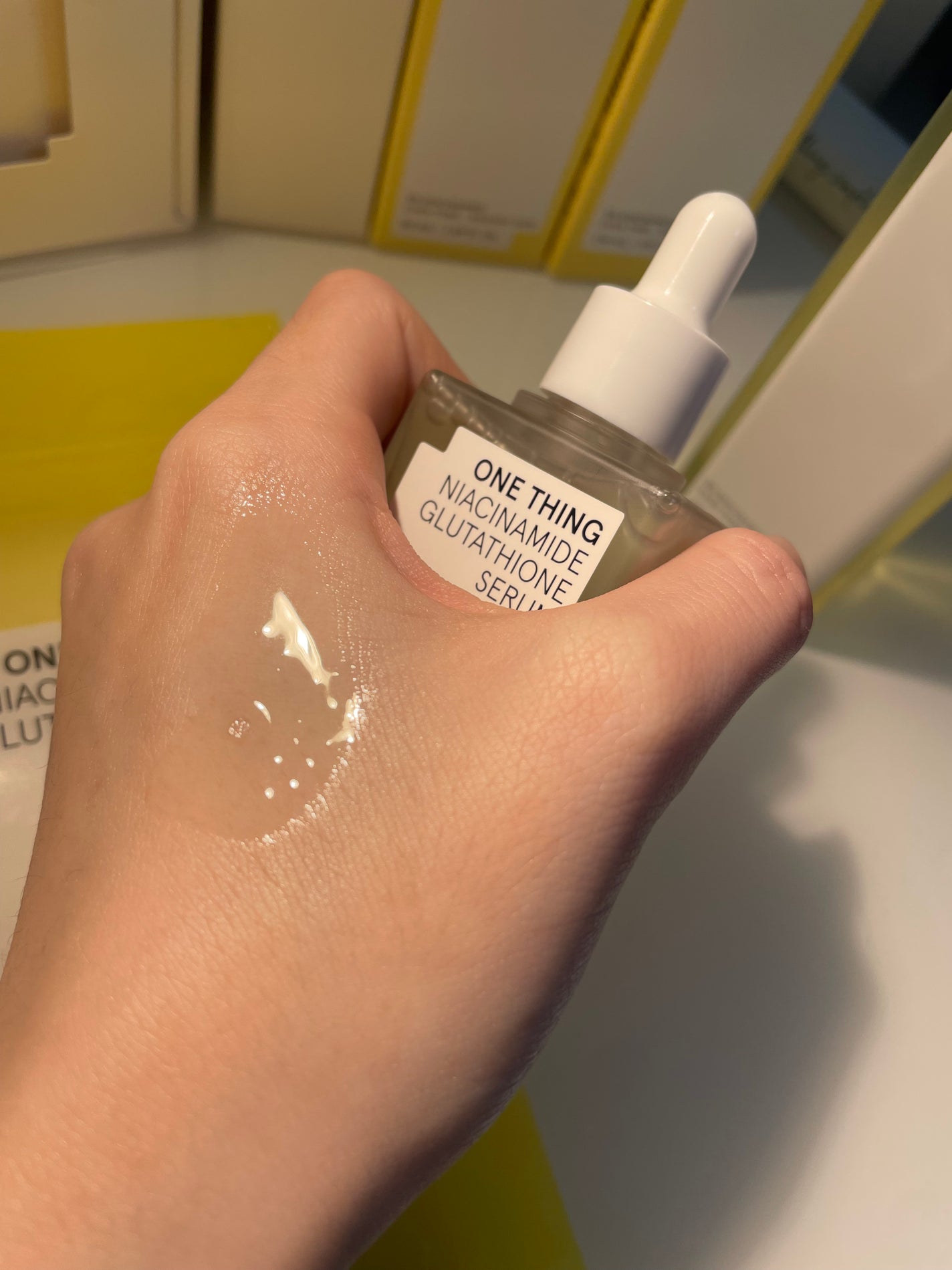 ナイアシンアミドブレミッシュケアセラム/ONE THING/美容液を使ったクチコミ(3枚目)
