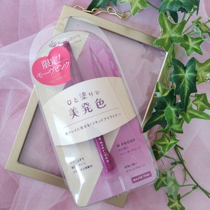 リキッドアイライナーWP /キングダム/リキッドアイライナーを使ったクチコミ(2枚目)