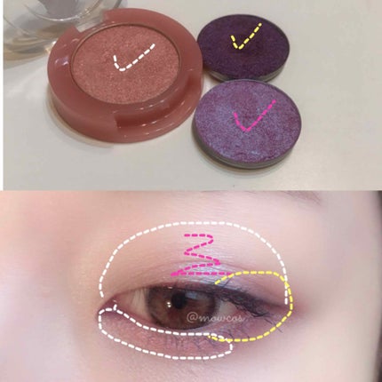 Looxi アイシャドウ/looxi beauty/アイシャドウパレットを使ったクチコミ(3枚目)