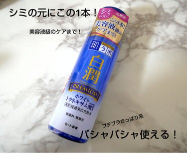 白潤プレミアム 薬用浸透美白化粧水/肌ラボ/化粧水を使ったクチコミ（1枚目）