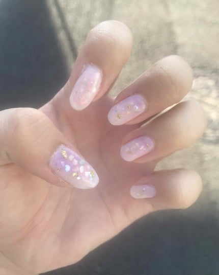 楽天購入ジェルネイルキット。/NailRecipe(ネイルレシピ)/ネイル用品を使ったクチコミ(1枚目)