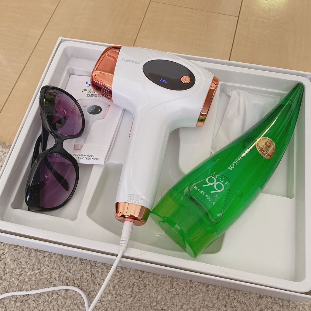 光脱毛器 VIO/Sarlisi/家庭用脱毛器を使ったクチコミ（1枚目）