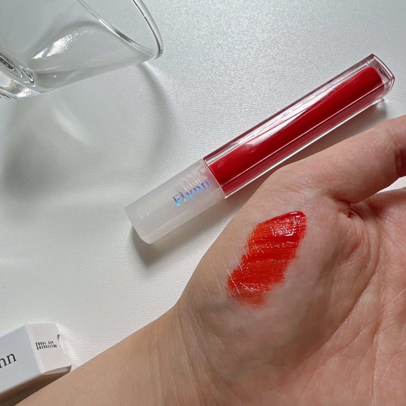 ステイインウォーターティント/Flynn/リップティントを使ったクチコミ(4枚目)