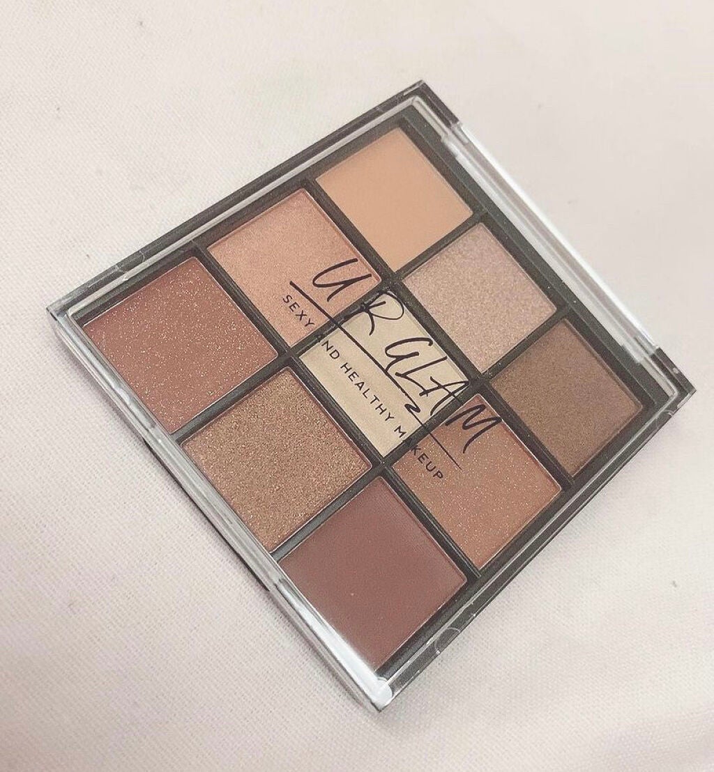UR GLAM BLOOMING EYE COLOR PALETTE/U R GLAM/アイシャドウパレットを使ったクチコミ(1枚目)