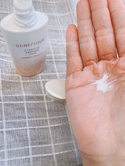 ベネフィーク クリア UV エッセンス(UV&IR)/BENEFIQUE/日焼け止めローションを使ったクチコミ(2枚目)