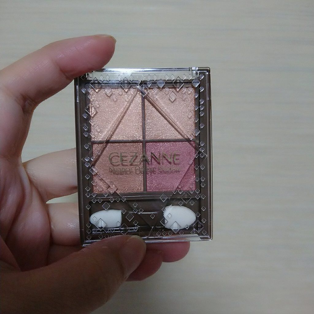 ニュアンスオンアイシャドウ/CEZANNE/アイシャドウパレットを使ったクチコミ(1枚目)