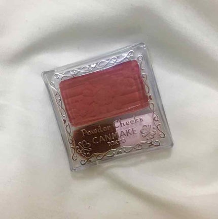 【旧品】パウダーチークス/キャンメイク/パウダーチークを使ったクチコミ(1枚目)