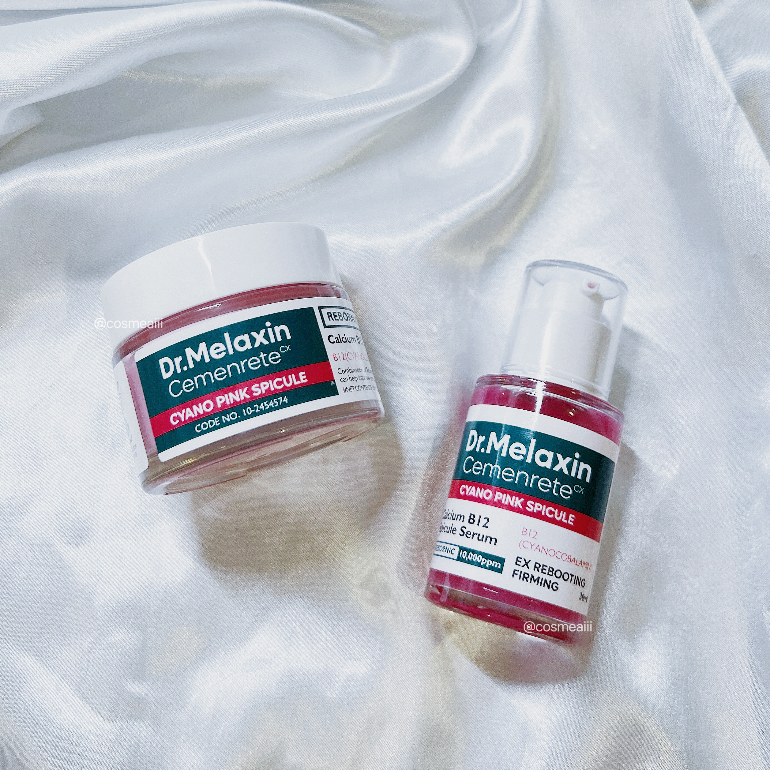 セメンリトシアノ ピンクスピキュールセラム/Dr.Melaxin/美容液を使ったクチコミ（2枚目）