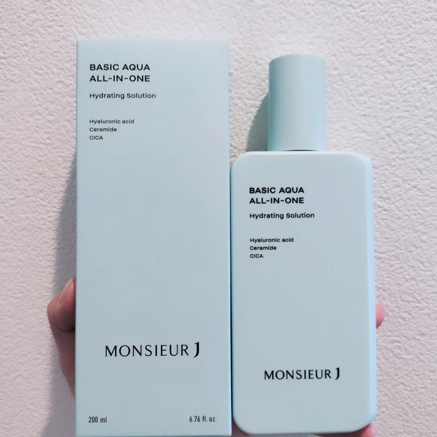 BASIC AQUA ALL-IN-ONE/MONSIEUR J/オールインワン化粧品を使ったクチコミ(1枚目)