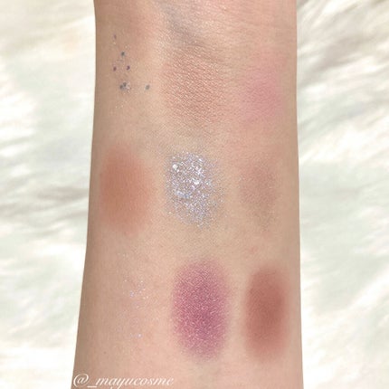 グリッターペディアアイパレット/unleashia/アイシャドウパレットを使ったクチコミ(4枚目)