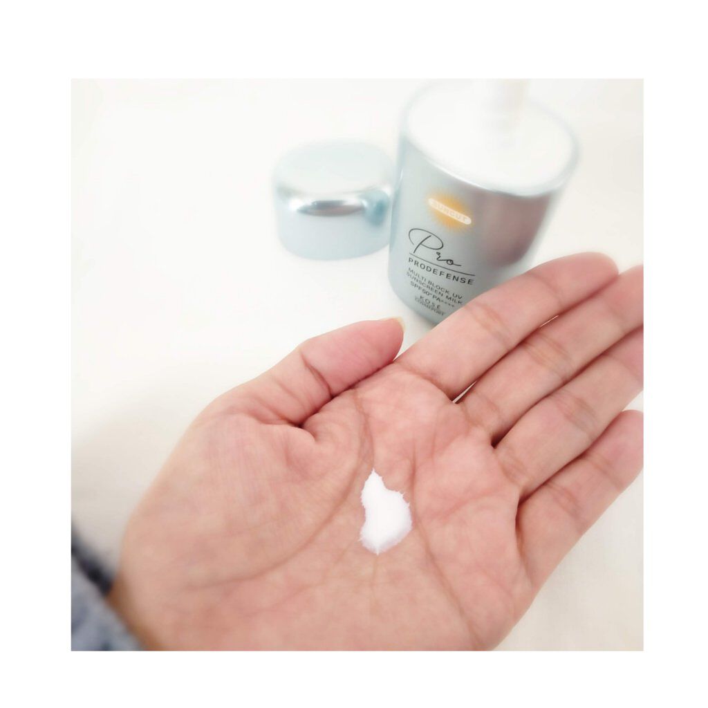 プロディフェンス マルチブロックUV ミルク		/サンカット®/日焼け止めミルクを使ったクチコミ（2枚目）