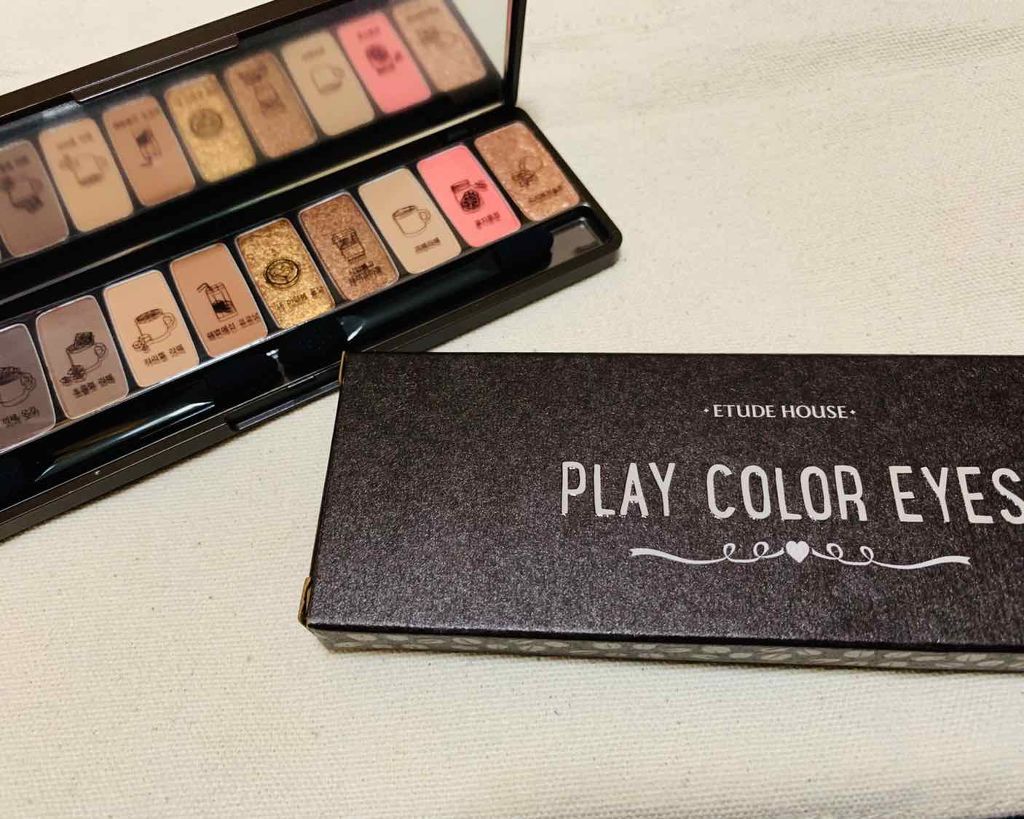 プレイカラー アイシャドウ/ETUDE/アイシャドウパレットを使ったクチコミ（1枚目）