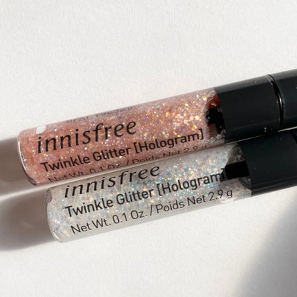 トゥインクル グリッター 3 ホログラム/innisfree/リキッドアイライナーを使ったクチコミ(1枚目)