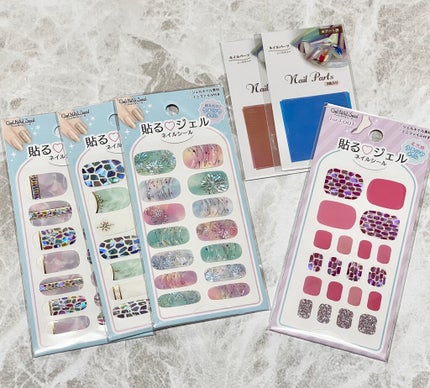 ネイルパーツ/セリア/ネイルチップ・パーツを使ったクチコミ(1枚目)