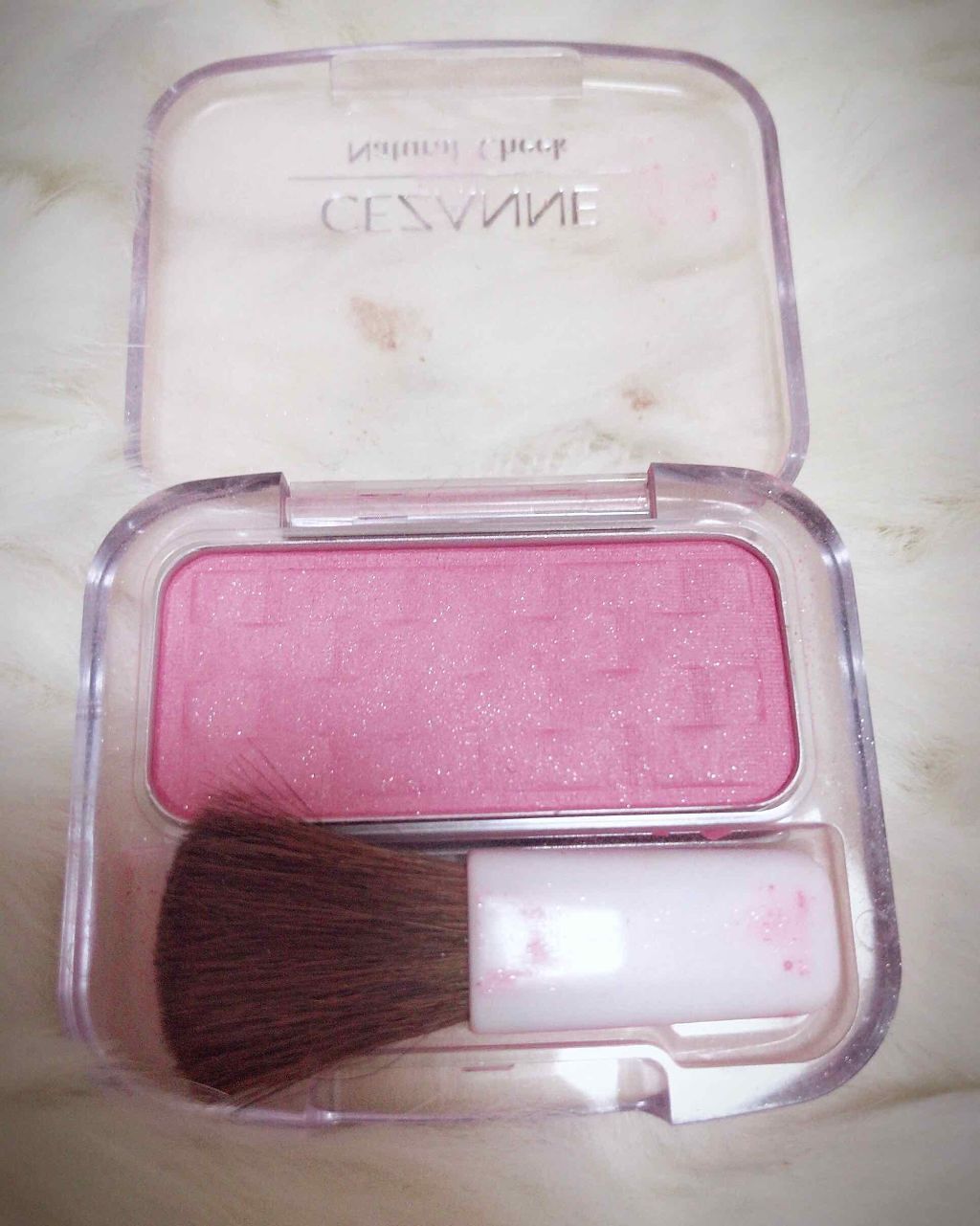 ナチュラル チークN 09 ナチュラルピンク/CEZANNE/パウダーチークを使ったクチコミ（2枚目）