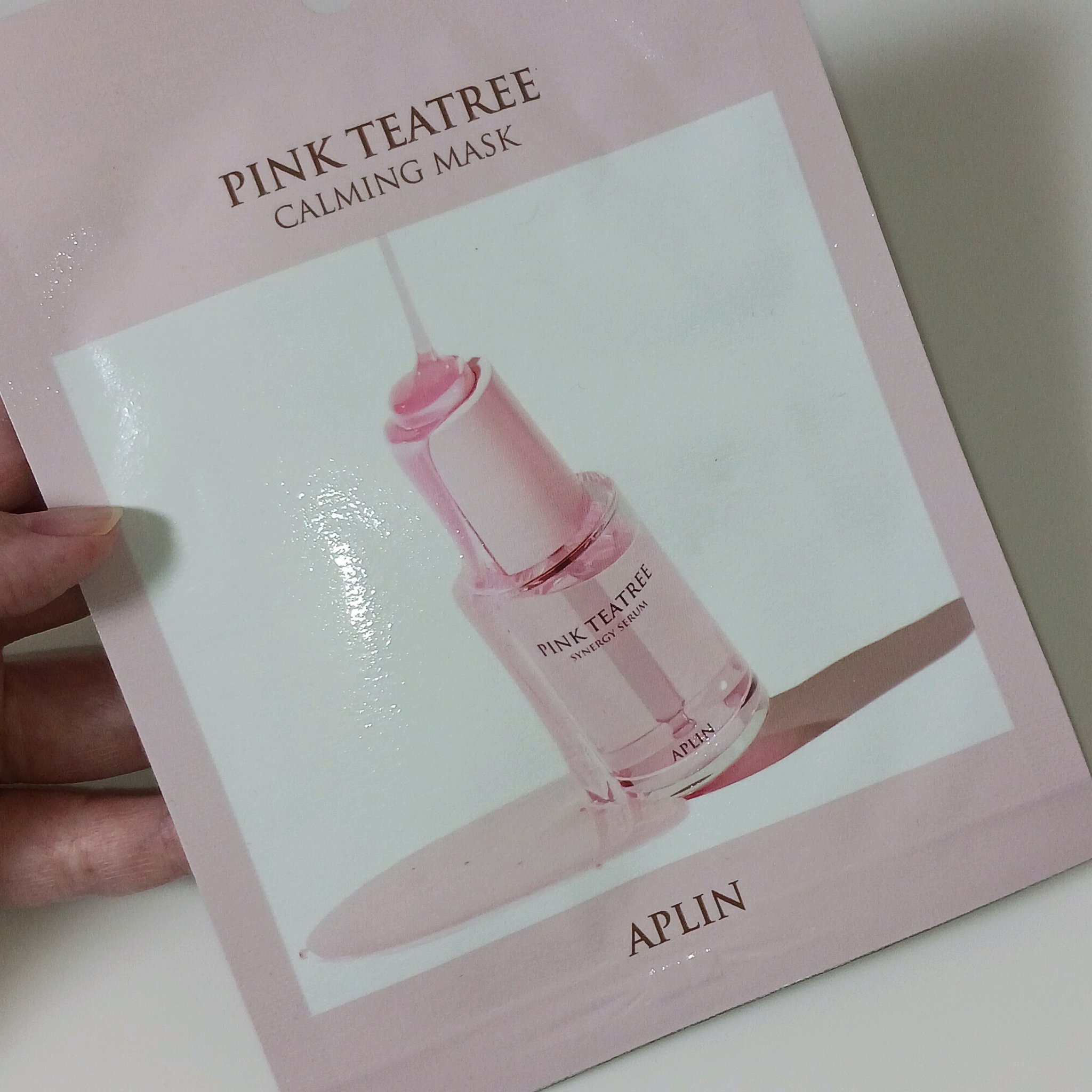 ピンクティーツリーマスクパック/APLIN/シートマスク・パックを使ったクチコミ（1枚目）