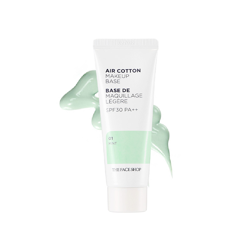 エアコットンメイクアップべース  #01 ミント