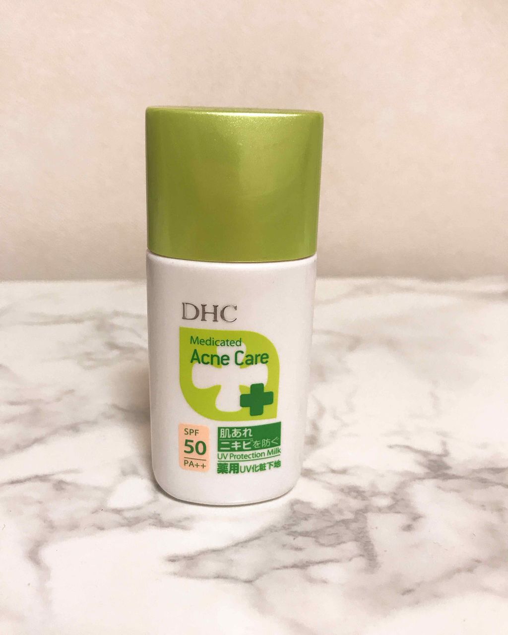 薬用 アクネケア  UVプロテクションミルク/DHC/化粧下地を使ったクチコミ（1枚目）