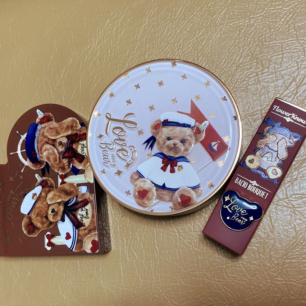 Love Bear マットリップスティック ストロベリーベア/FlowerKnows/口紅を使ったクチコミ（1枚目）