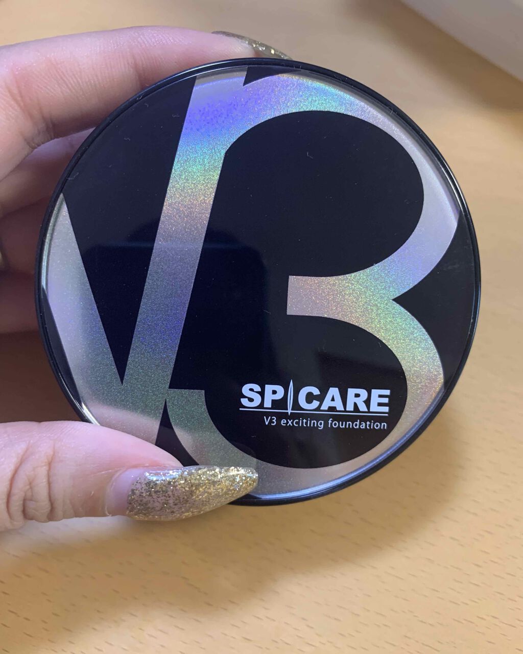 V3 エキサイティングファンデーション/SPICARE/クッションファンデーションを使ったクチコミ（1枚目）