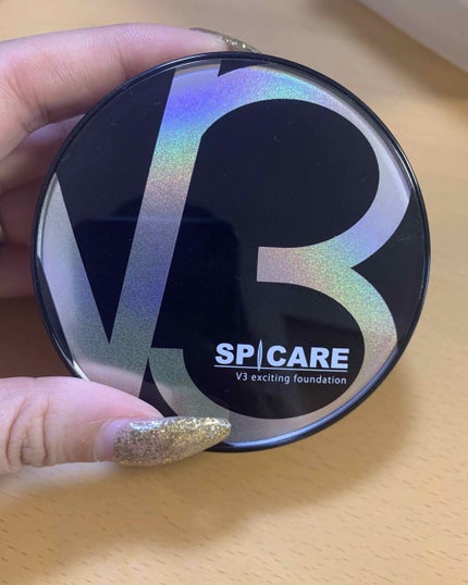V3 エキサイティングファンデーション/SPICARE/クッションファンデーションを使ったクチコミ(1枚目)