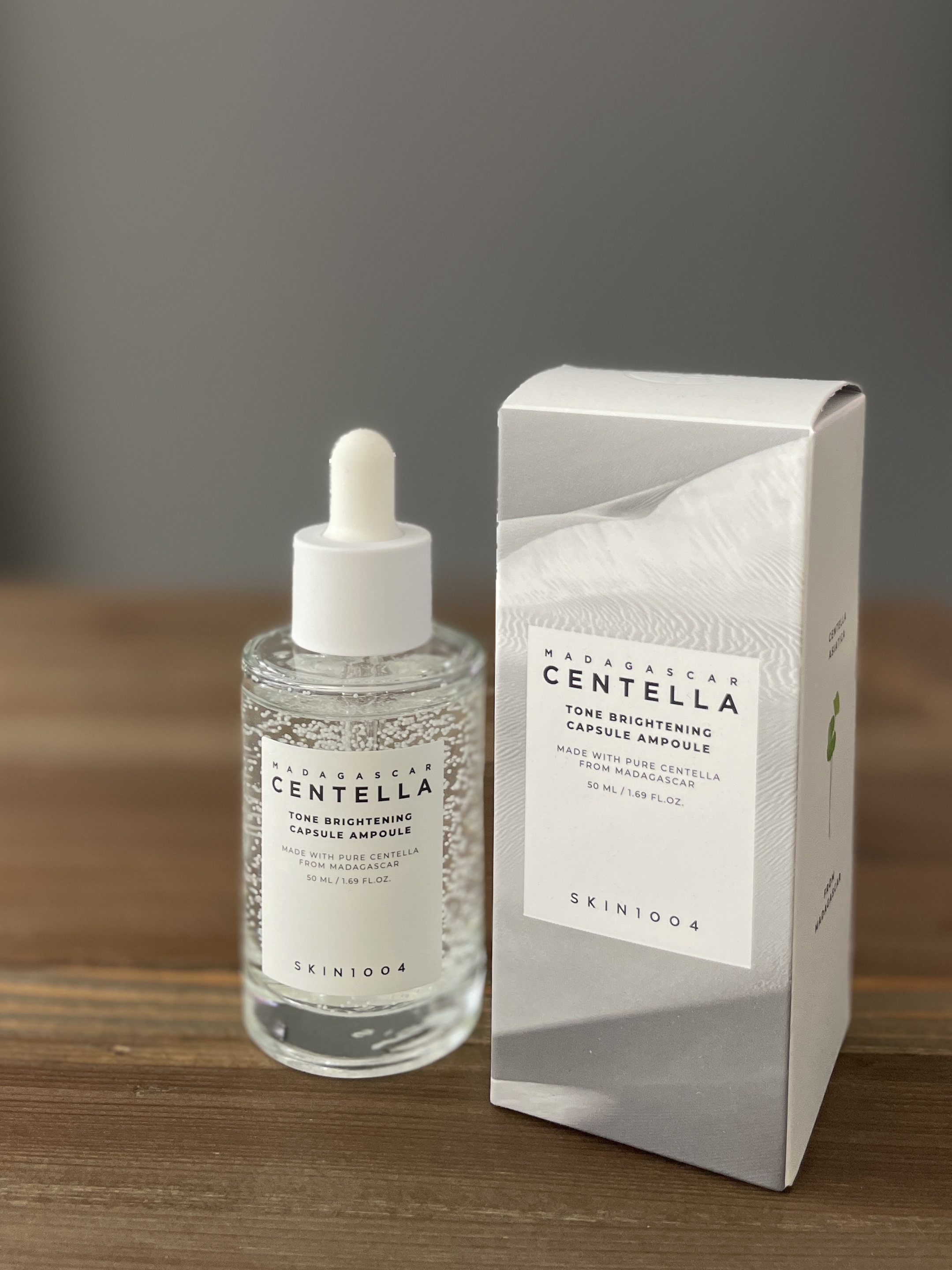 トーンブライトニング カプセルアンプル/SKIN1004/美容液を使ったクチコミ（1枚目）