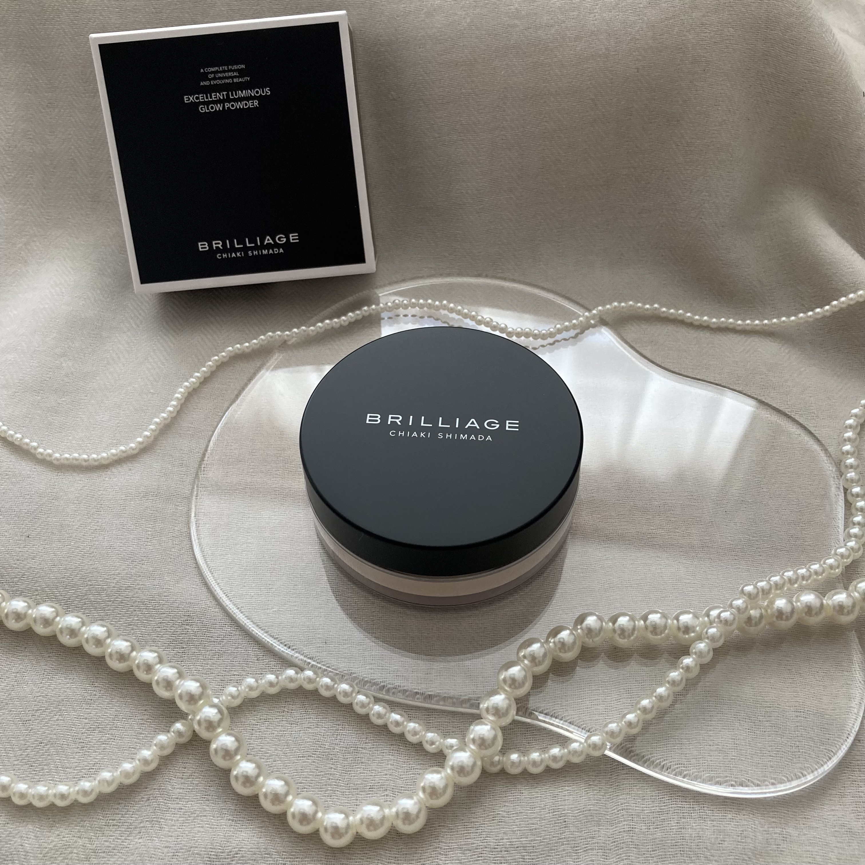 エクセレント ルミナス グロウパウダー /ブリリアージュ/ルースパウダーを使ったクチコミ（1枚目）