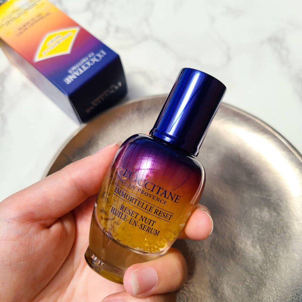 イモーテル オーバーナイトリセットセラム/L'OCCITANE/美容液を使ったクチコミ（1枚目）