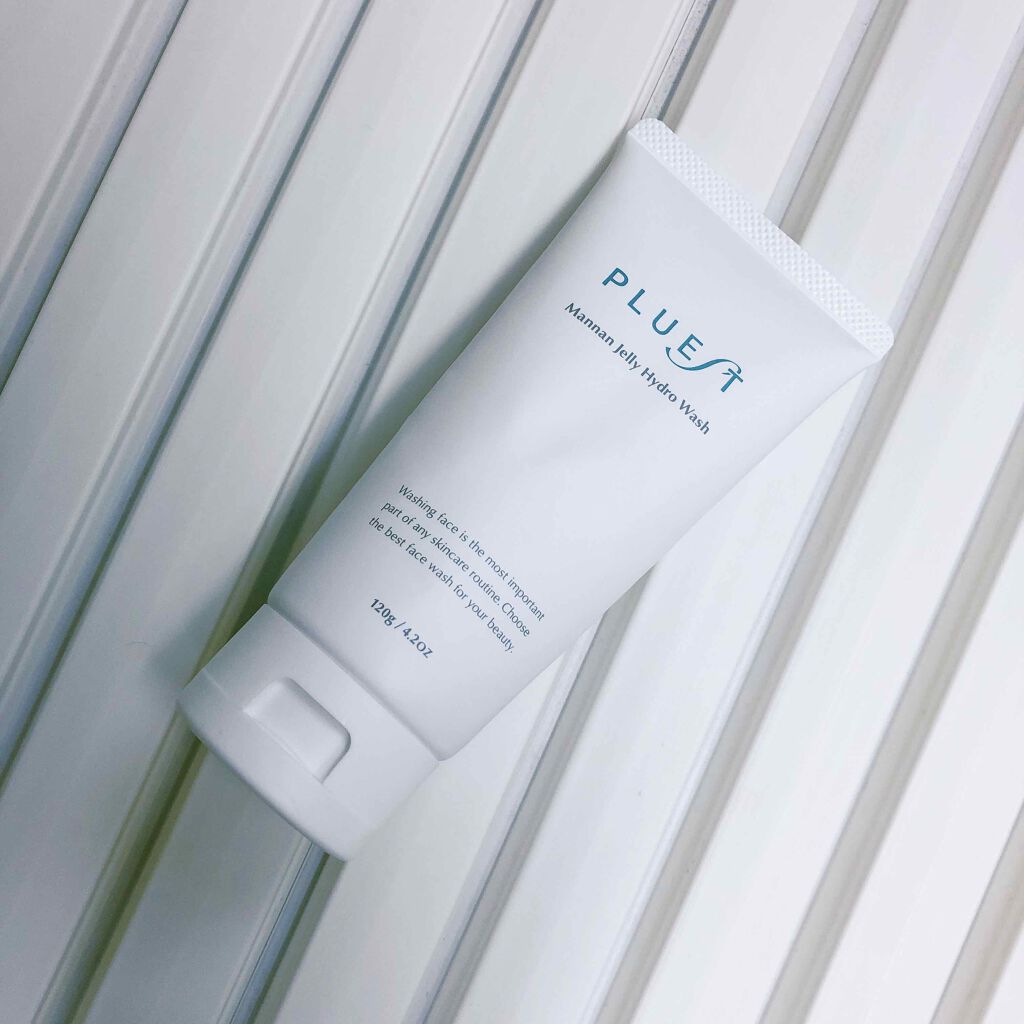 マンナンジェリーハイドロウォッシュ/PLUEST/洗顔料を使ったクチコミ(1枚目)