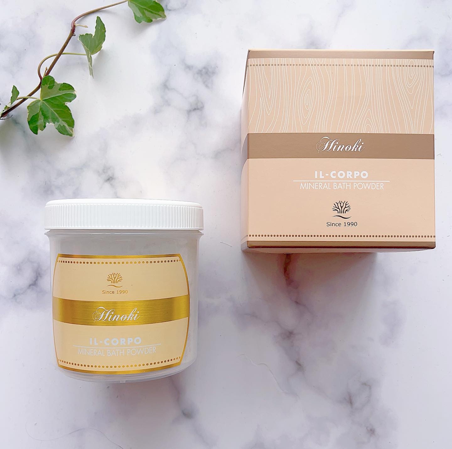 ミネラルバスパウダー ヒノキ/イルコルポ/無機塩系入浴剤を使ったクチコミ（1枚目）