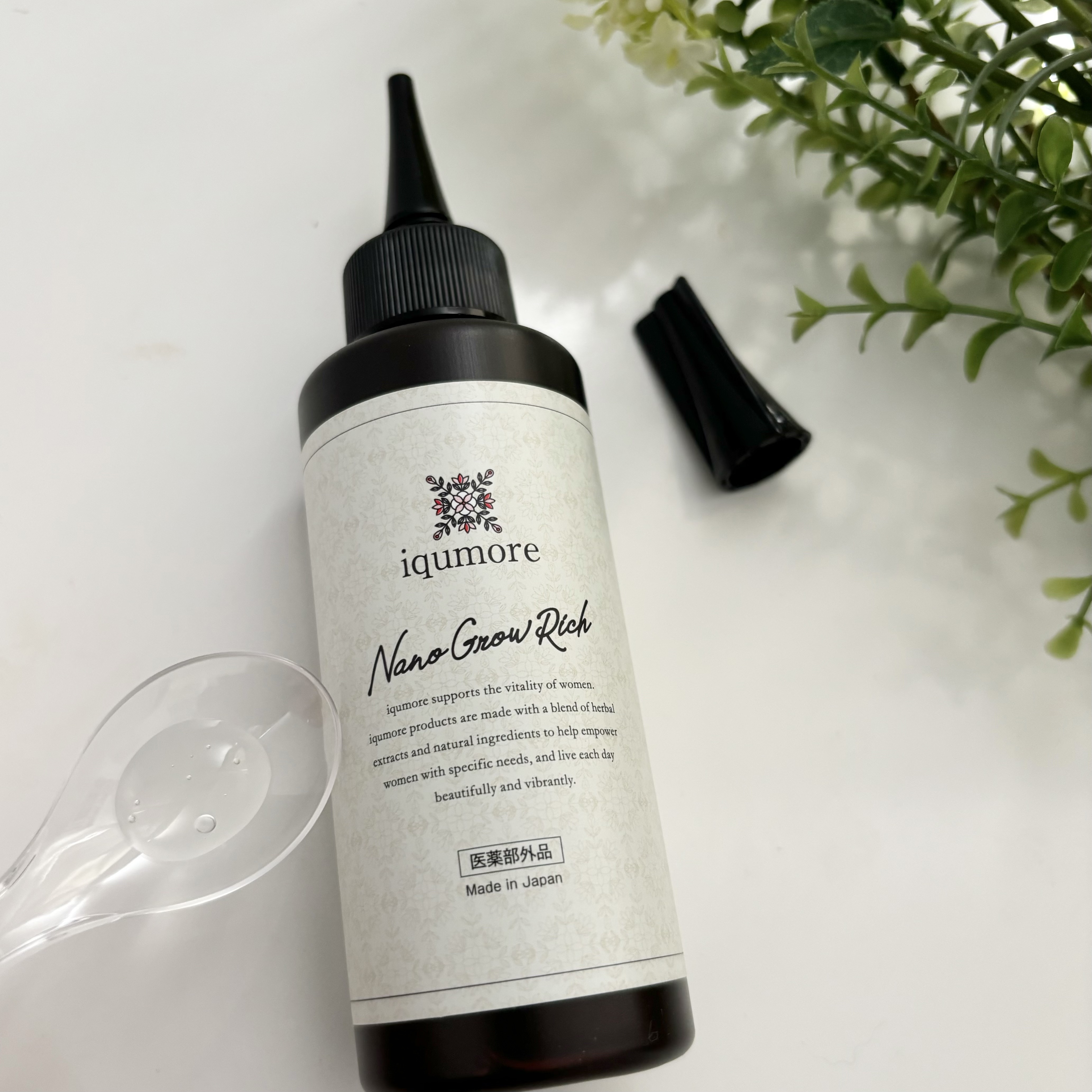 ナノグロウリッチ/iqumore/頭皮ローションを使ったクチコミ（2枚目）