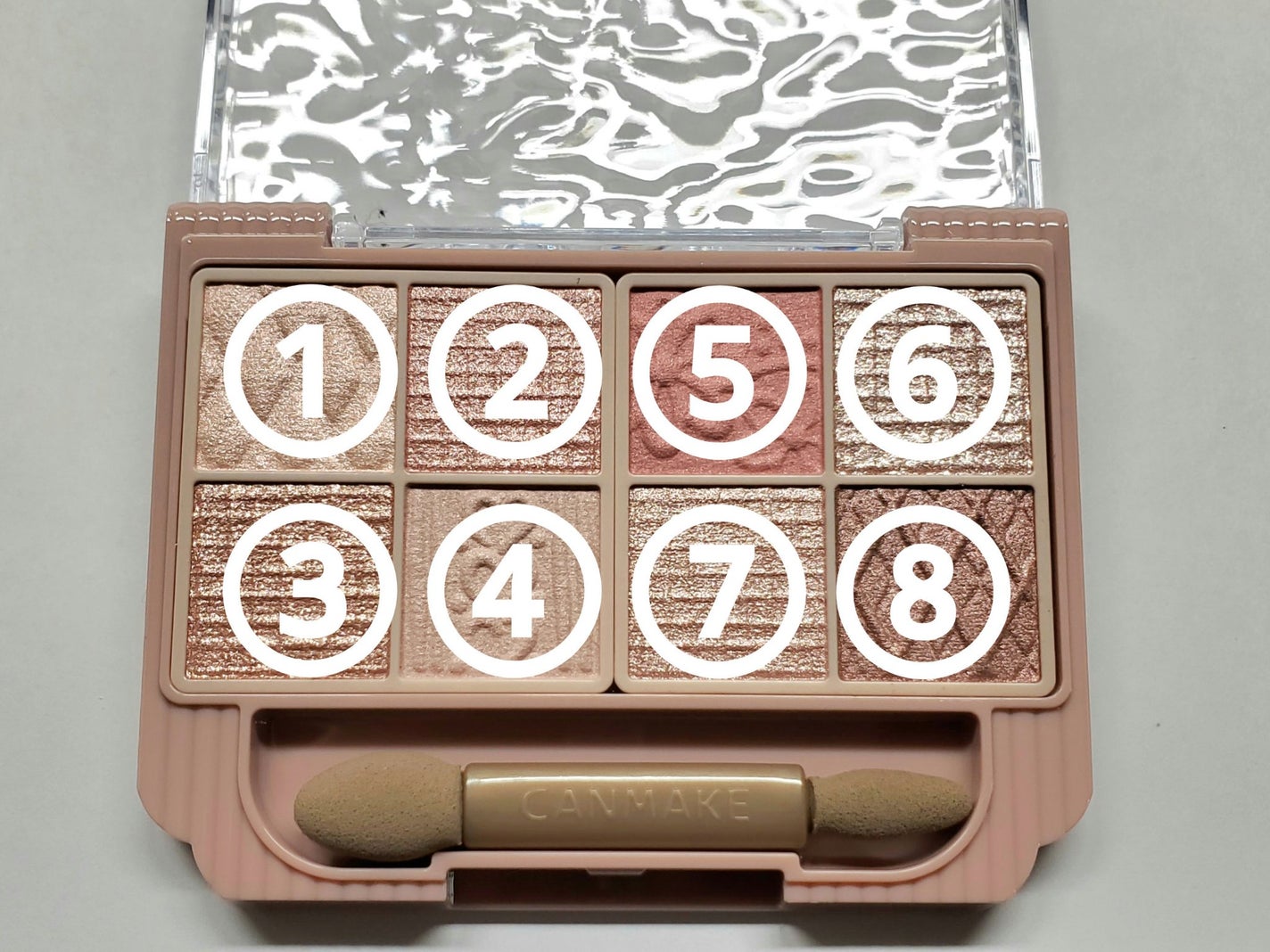 プティパレットアイズ/キャンメイク/パウダーアイシャドウを使ったクチコミ(2枚目)