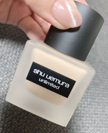 アンリミテッド ラスティング フルイド/shu uemura/リキッドファンデーションを使ったクチコミ（1枚目）