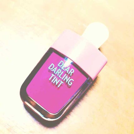 ディアダーリン ウォータージェルティント (アイスティント)/ETUDE/口紅を使ったクチコミ(1枚目)