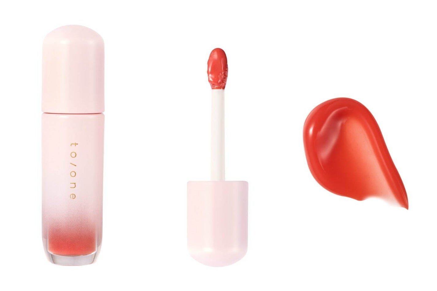 to/one から新作リップグロス「トーン ペタル ブルーミング グロス」とミュートカラーのアイシャドウ「トーン ペタル フロート アイズ」が登場!の画像