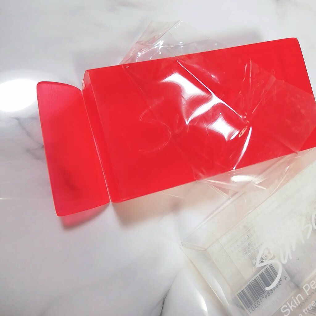 スキンピールバー ティートゥリー/サンソリット/洗顔石鹸を使ったクチコミ（3枚目）