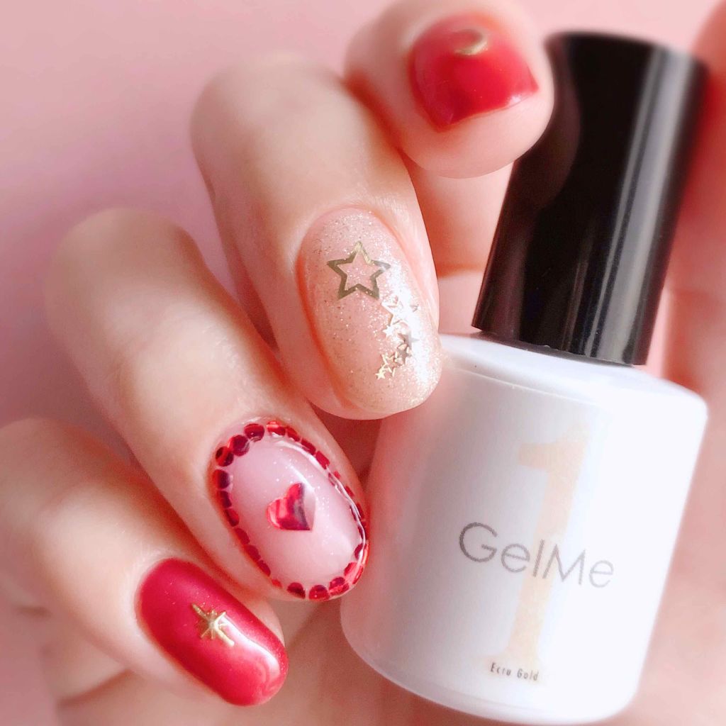 ピールオフカラージェル/HOMEI/ジェルネイルを使ったクチコミ（3枚目）