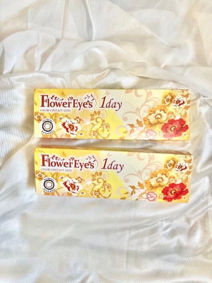 フラワーアイズ ワンデー/株式会社ビューフロンティア/ワンデー(1DAY)カラコンを使ったクチコミ(1枚目)