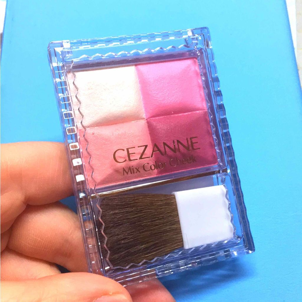 ミックスカラーチーク/CEZANNE/パウダーチークを使ったクチコミ(1枚目)